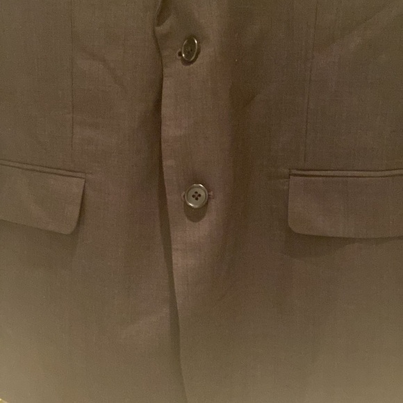 Jos.A.Bank 💯 wool executive black textured all seasons Jacket. Size 42R - Picture 6 of 9